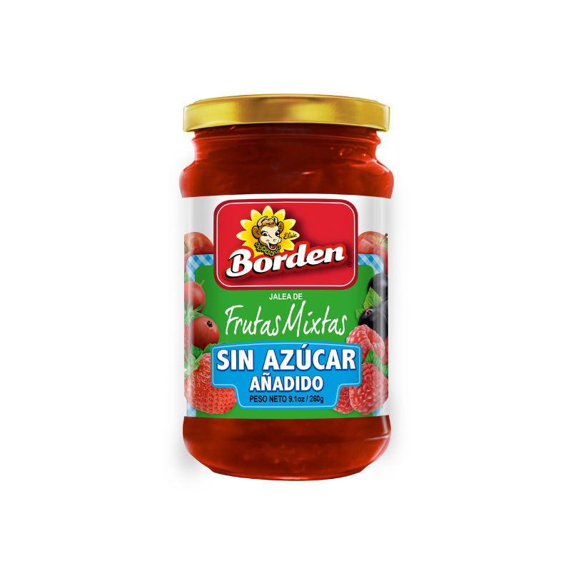 Preserva de Frutas Mixtas sin Azúcar Añadida