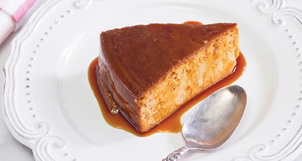 Flan de Vainilla, Ron y Canela