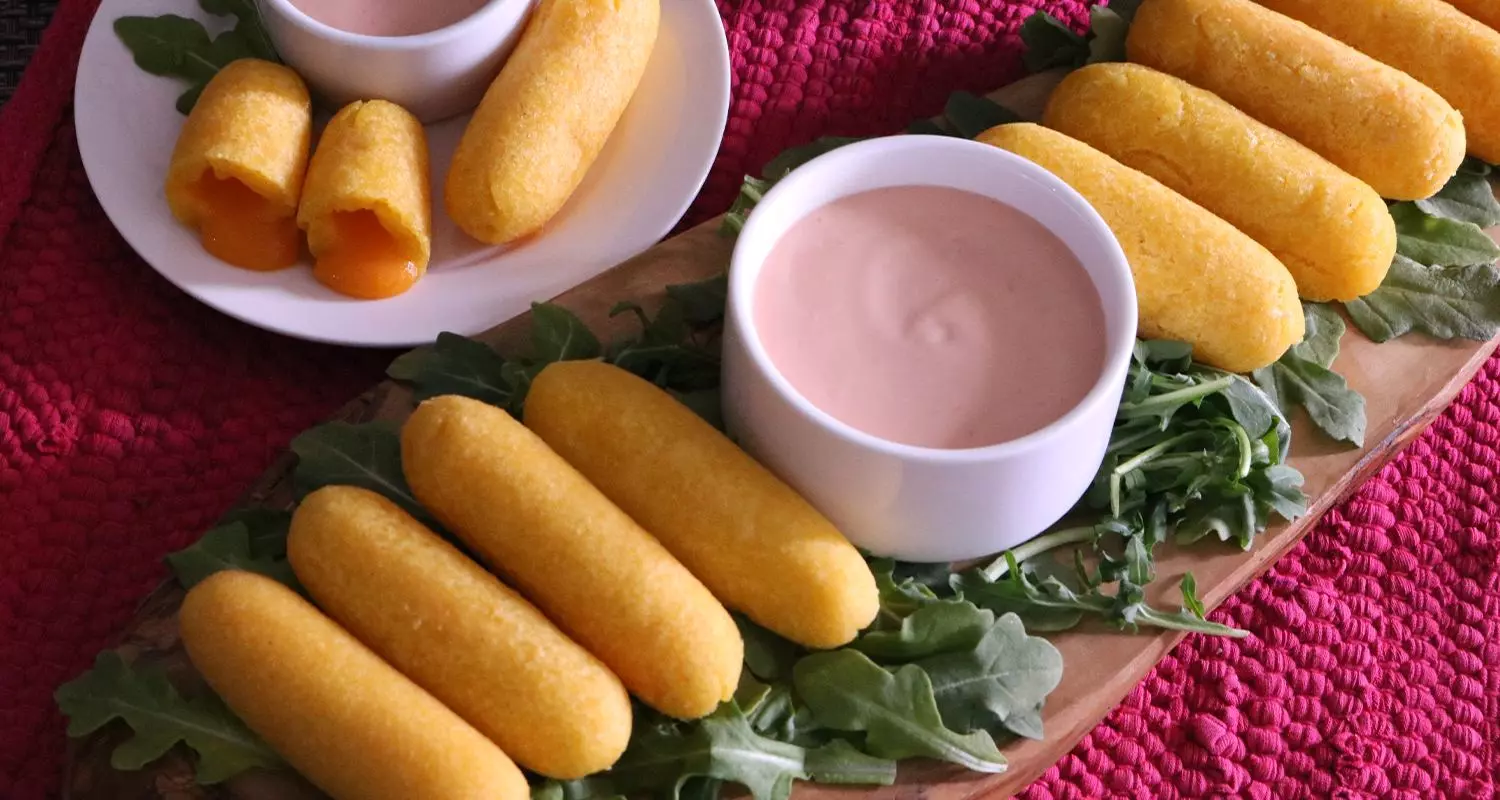 Sorullos Rellenos de Queso por Chef Cielito Rosado