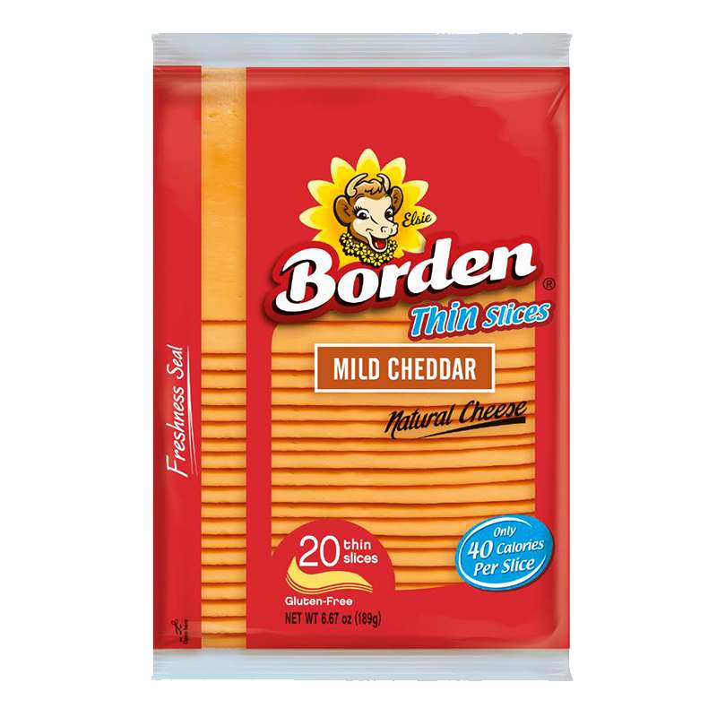 Thin Slices Mild Cheddar