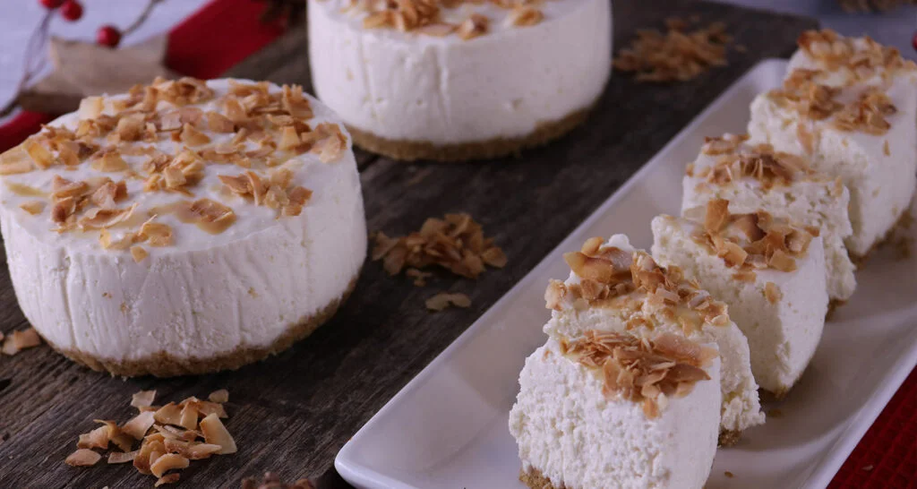 Cheesecake de Coco por Chef Cielito Rosado