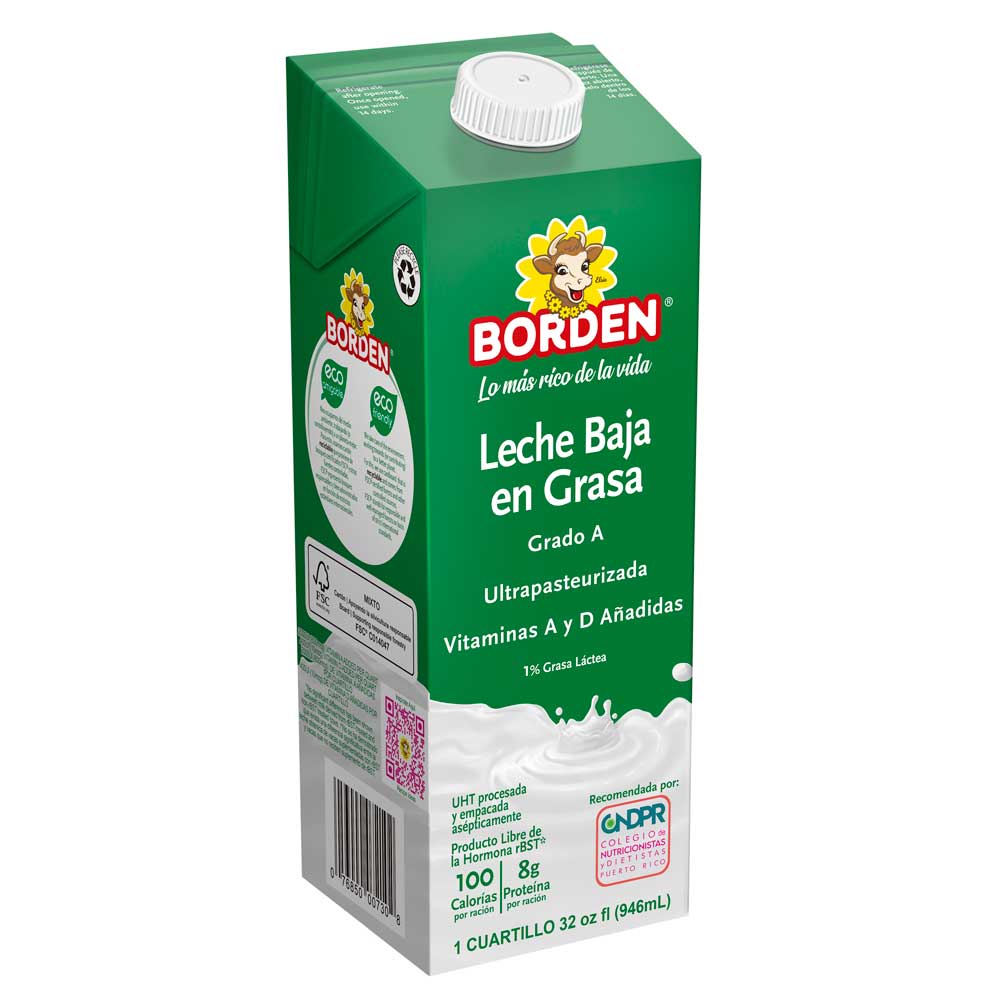 Leche Reducida en Grasa 1% 32oz