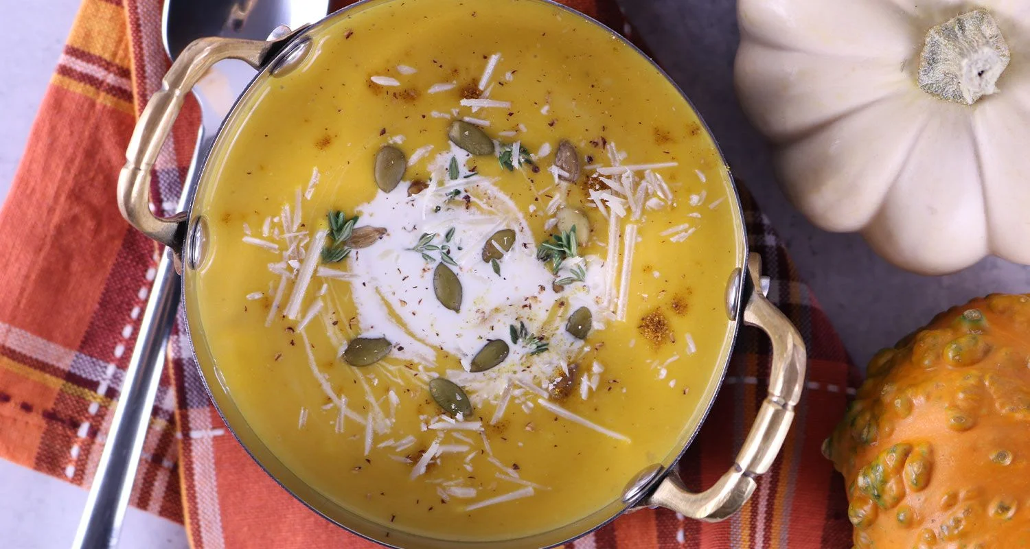 Crema de Calabaza por Chef Cielito Rosado