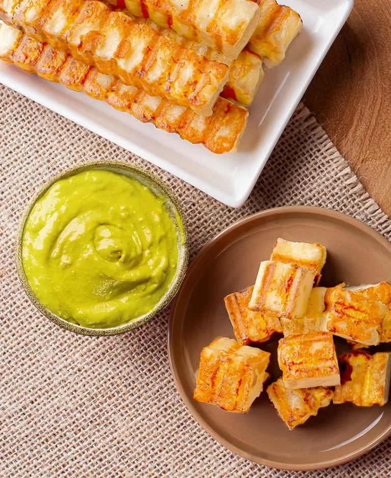 Imagen de Queso Frito con Mojo Verde