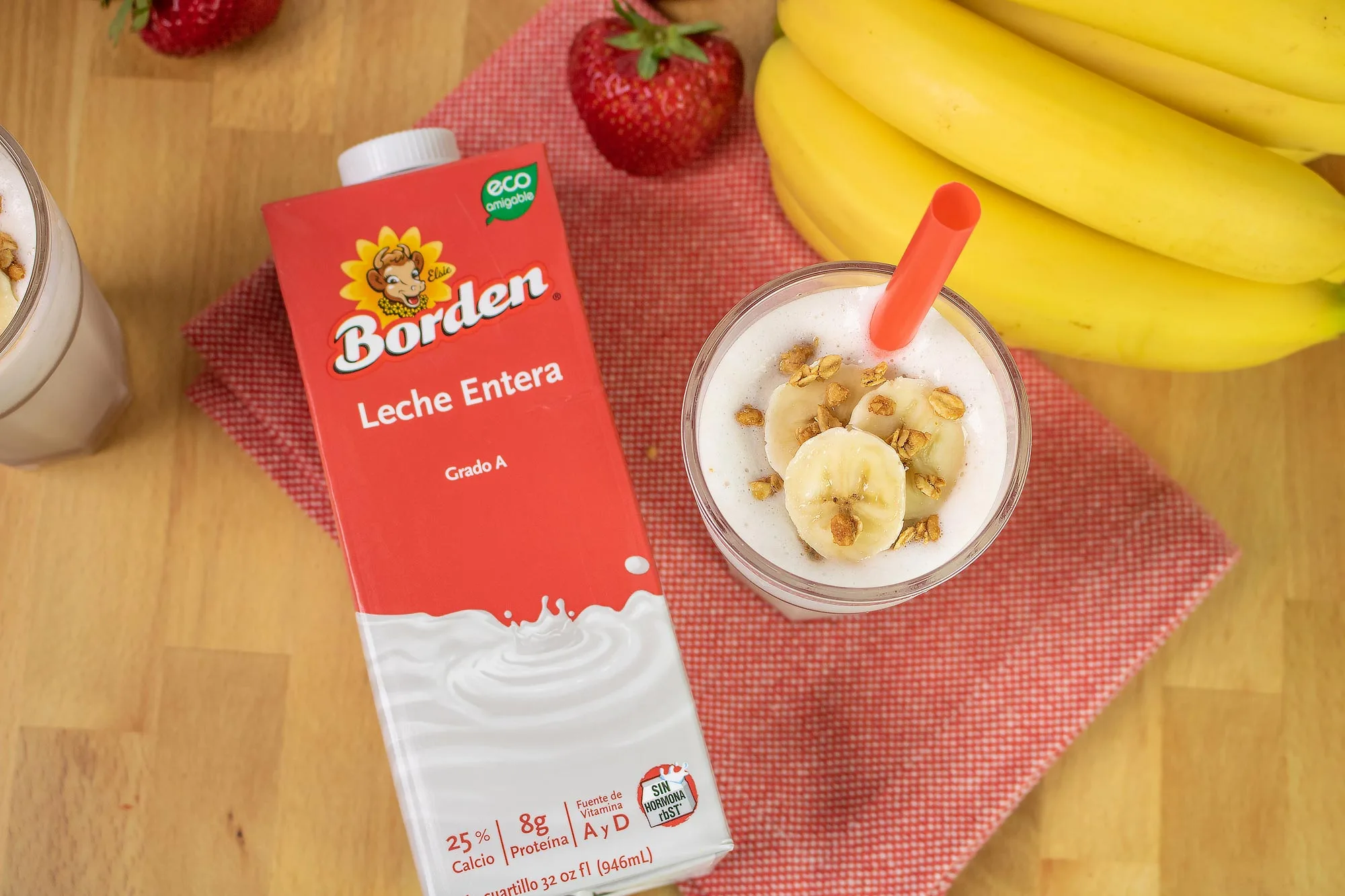 Batida Refrescante de Guineo por Chef Cielito Rosado