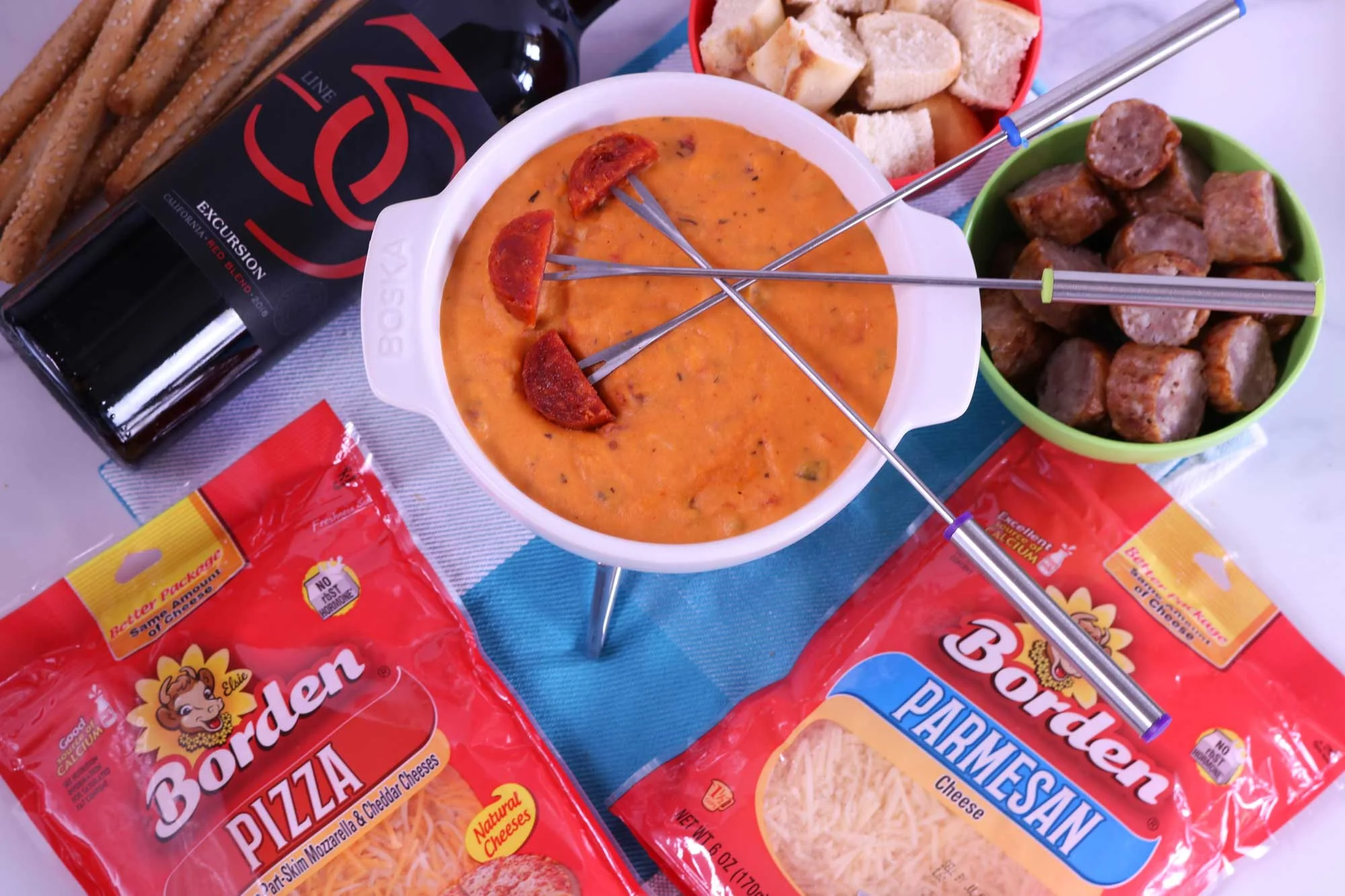 Fondue Pizza Party por Chef Cielito Rosado