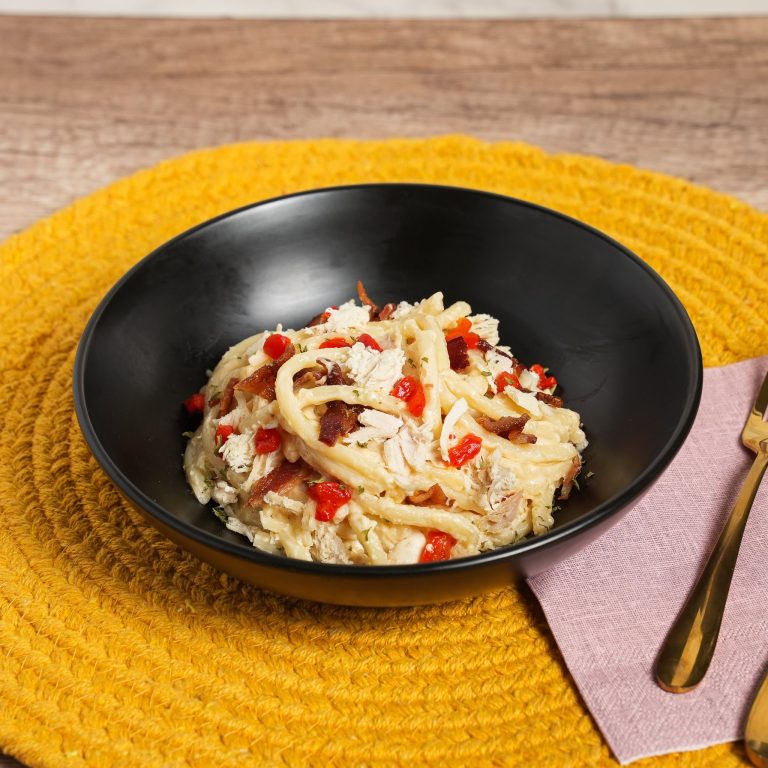 Imagen de Pasta Cremosa con Pavo de ayer