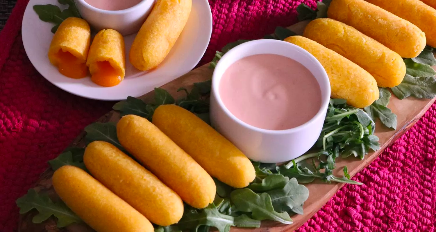 Sorullos Rellenos de Queso Borden® por Chef Cielito Rosado