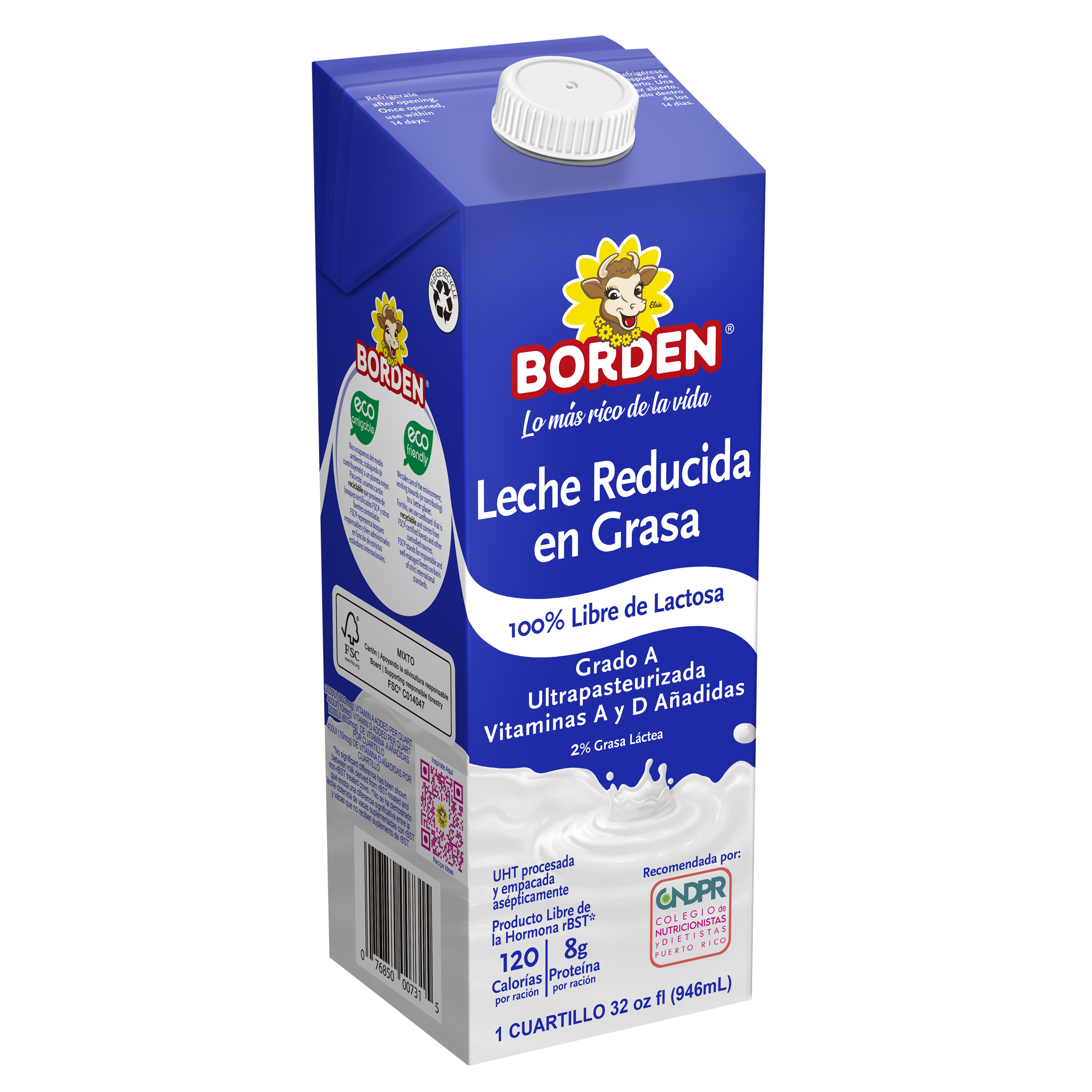 Leche Reducida en Grasa 1% 32oz